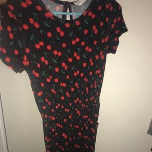 TUCKER+TATE Cherry Print Jumpsuit